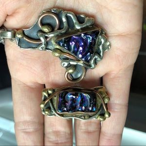 Pendant and Ring Handmade Unique Jewelery